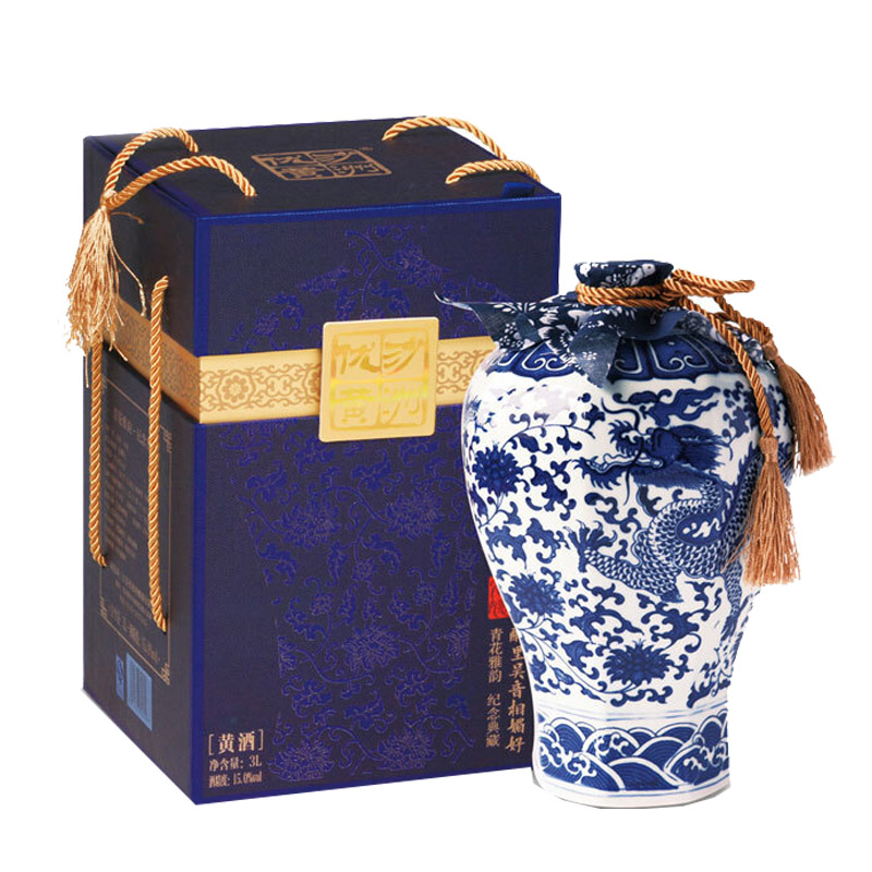 沙洲优黄 青花雅韵黄酒