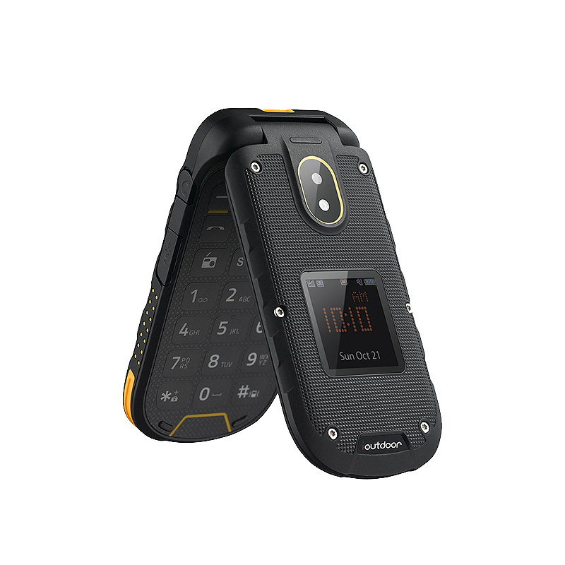 爱户外 强力防水翻盖手机