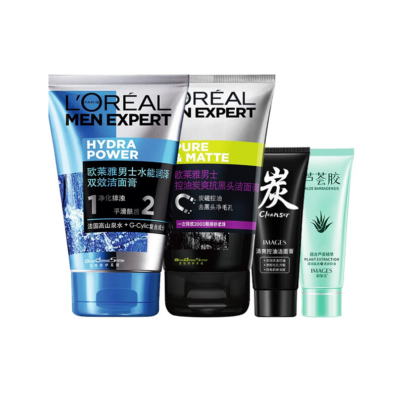 欧莱雅 抗痘温和男士洁面乳