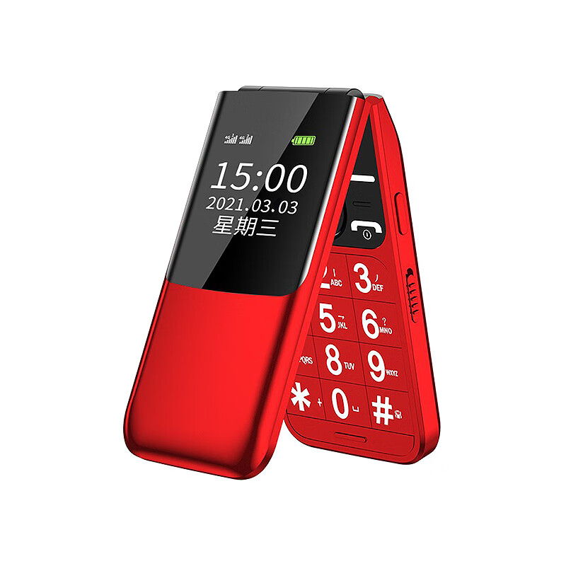 纽曼 大电池翻盖手机