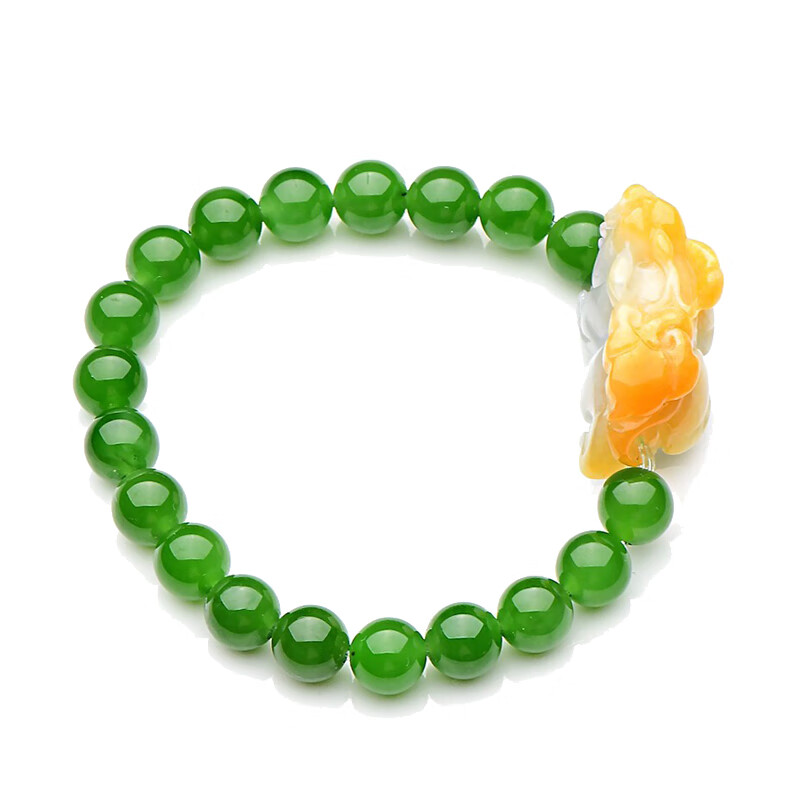 千载一玉 生动貔貅 翡翠手镯