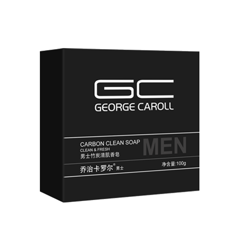 乔治卡罗尔 竹炭控油男士香皂
