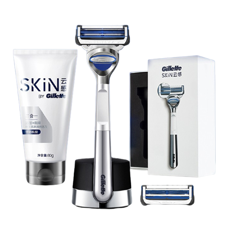 吉列 去油去角质剃须刀