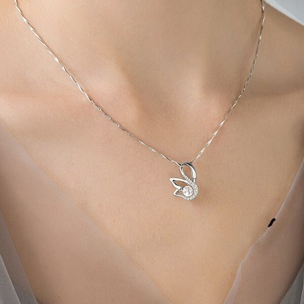 MyMiss银镀铂金项链