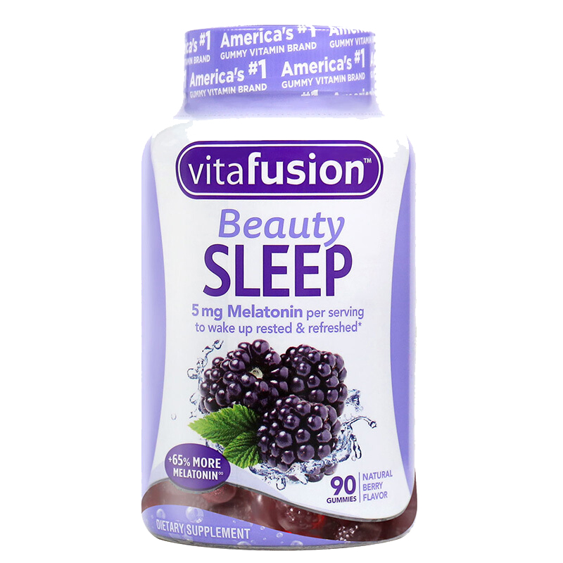 小熊糖褪黑素睡眠软糖