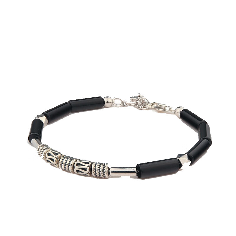 AWNL 时尚黑玛瑙手链