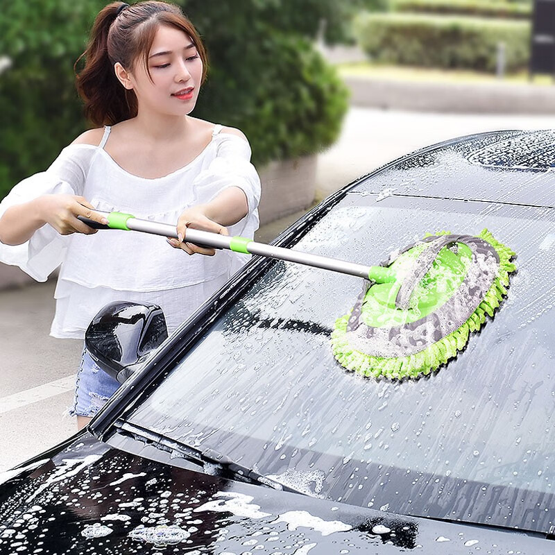 迪普尔 雪尼尔绒车用掸子