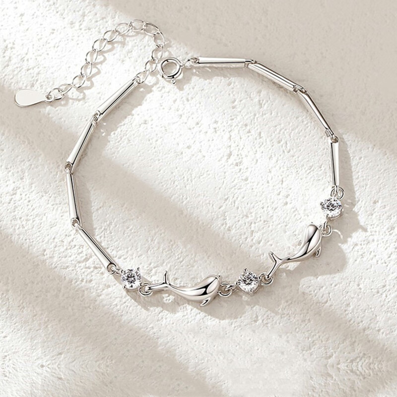 vana简约个性女款银饰手链