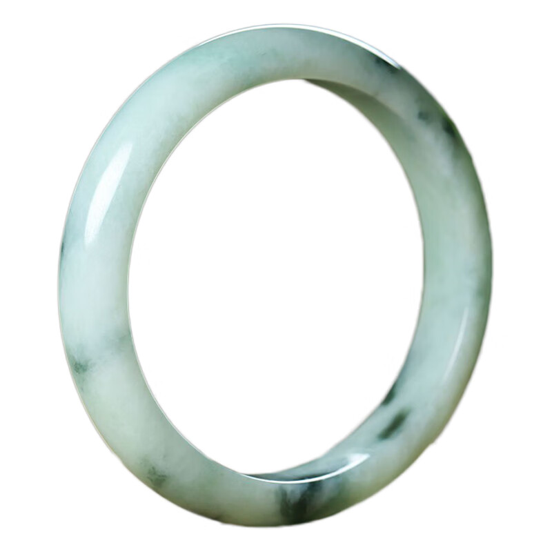 珍唯伊 灵动飘花翡翠手镯