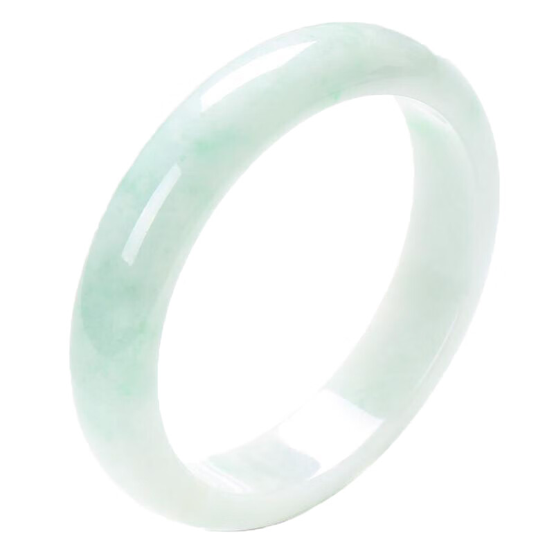 可玉可求 细糯 翡翠手镯