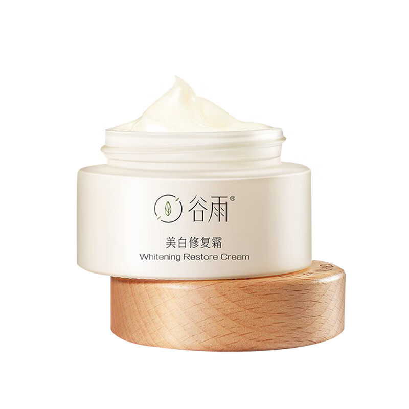 谷雨美白奶罐面霜
