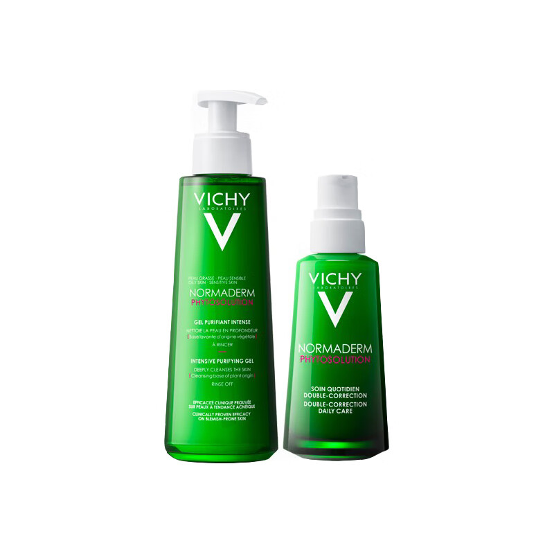 薇姿 小绿瓶清痘双星套装