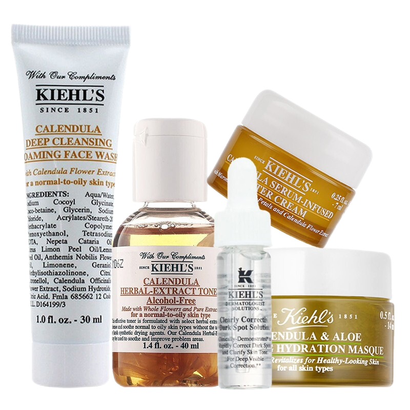 科颜氏 金盏花精粹护肤套装