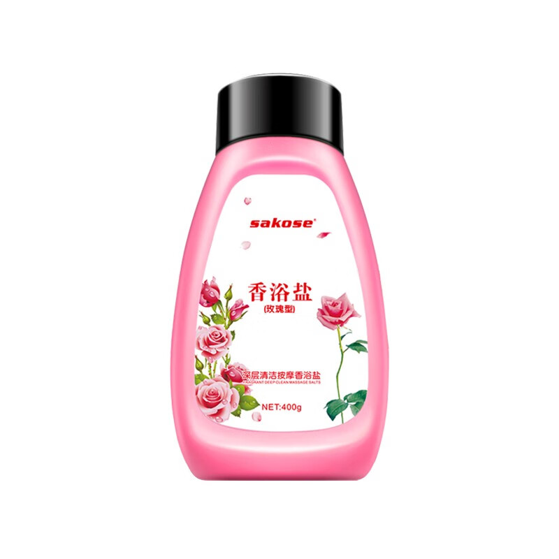 sakose玫瑰海盐磨砂膏