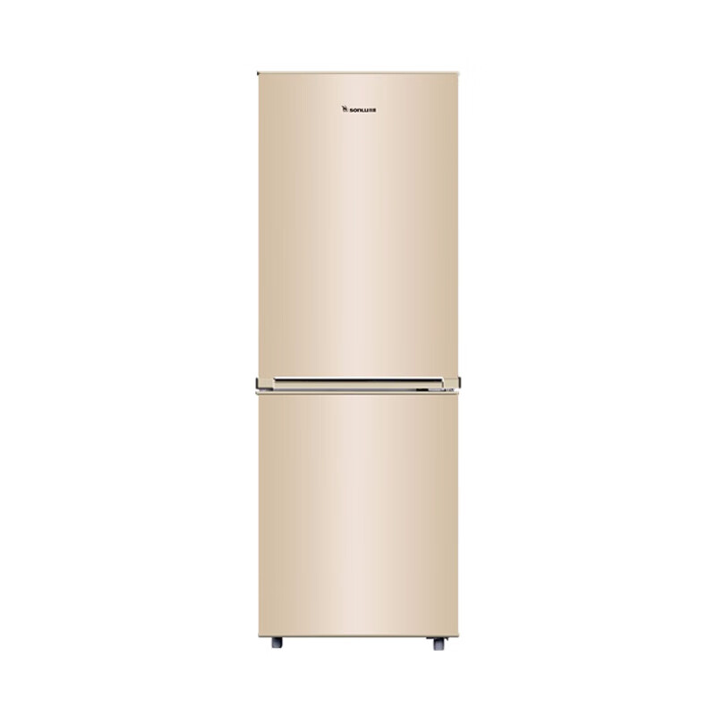 双鹿 金色面板低噪音冰箱
