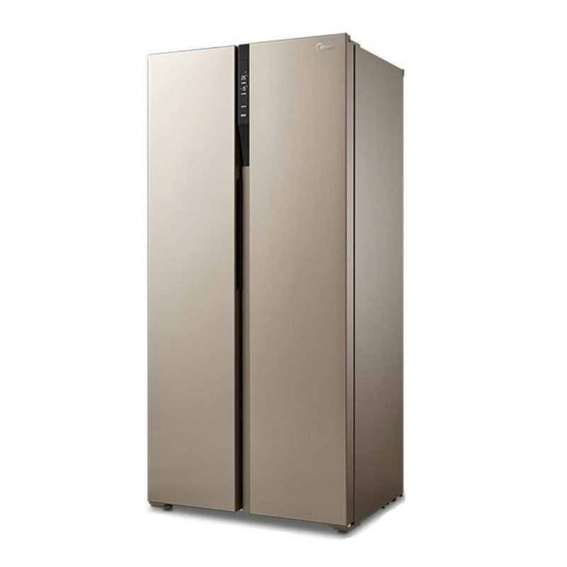 美的450升双开门电冰箱