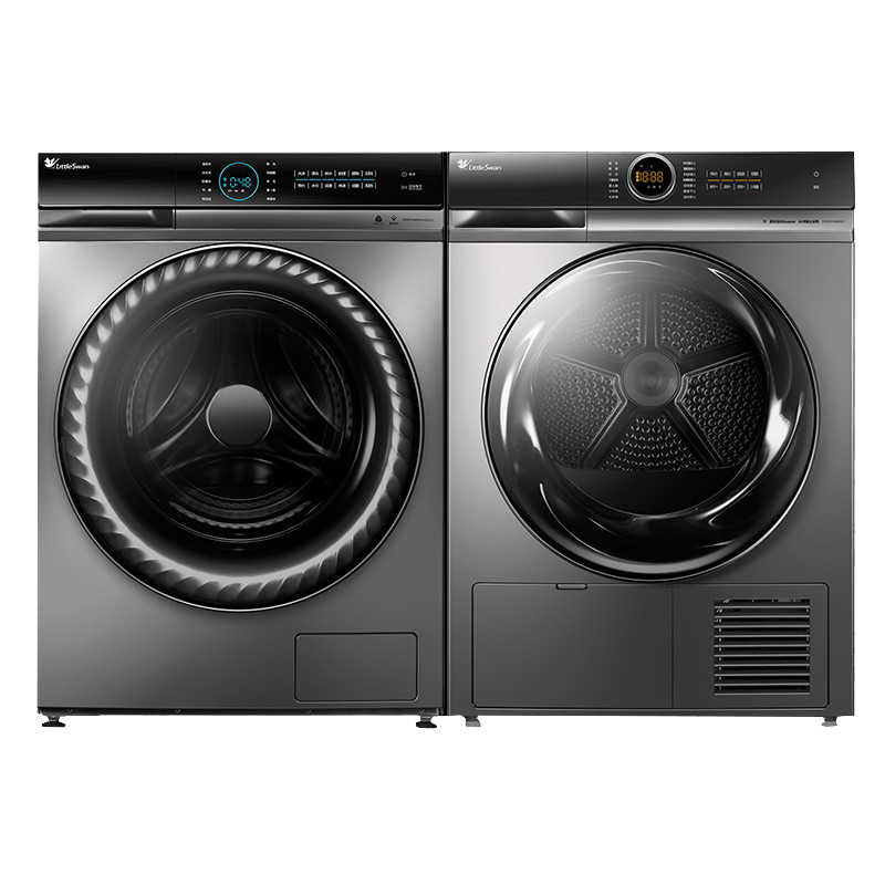 小天鹅 低温烘干免晾晒洗烘套装