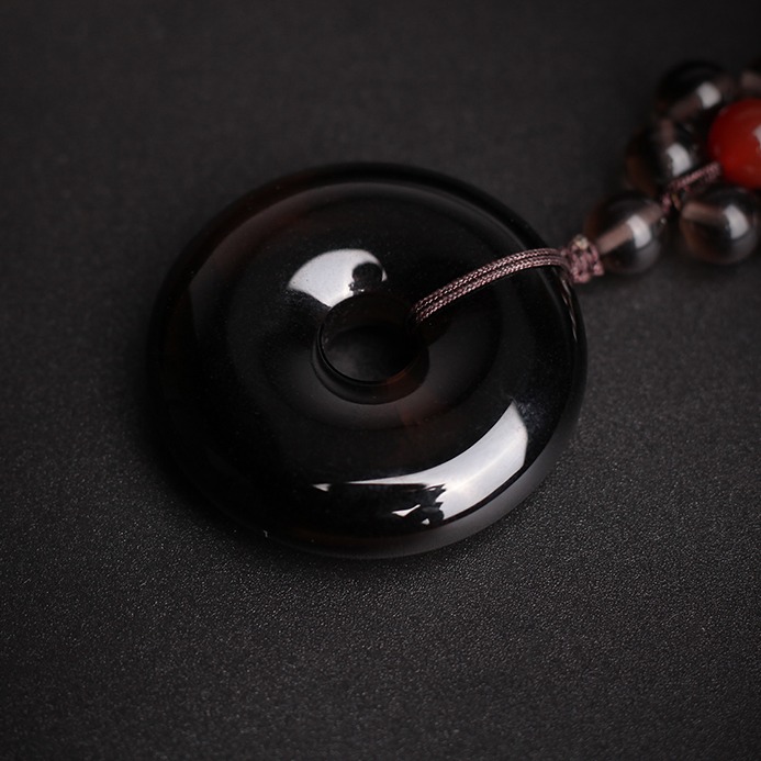 九百 天然冰种汽车挂件