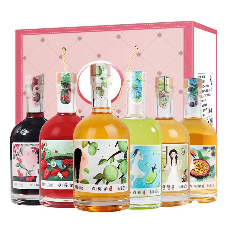 通明山 混合装果酒礼盒装