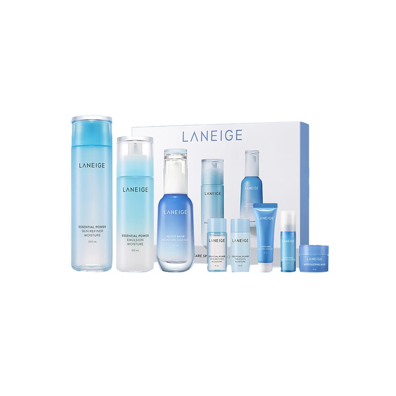兰芝 水库凝肌精华护肤品套装
