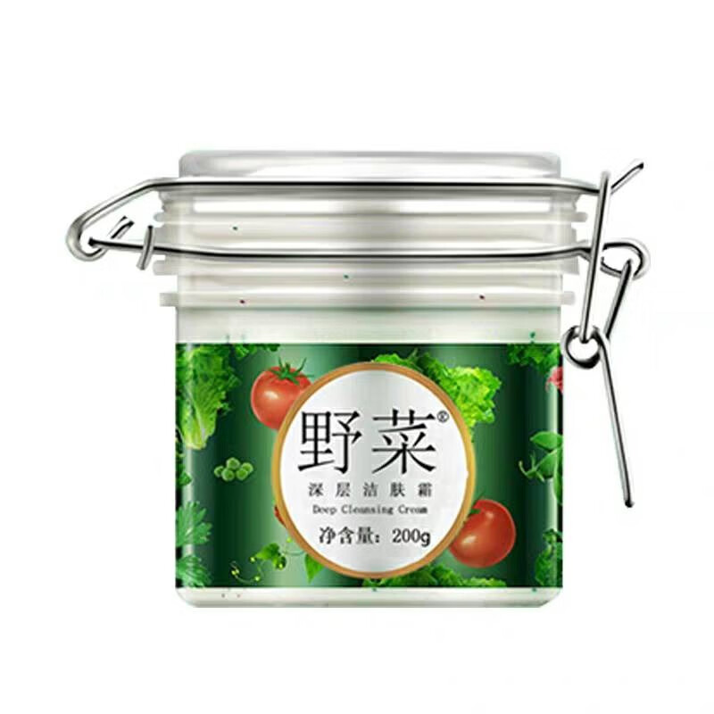 野菜 清洁毛孔 洁面膏