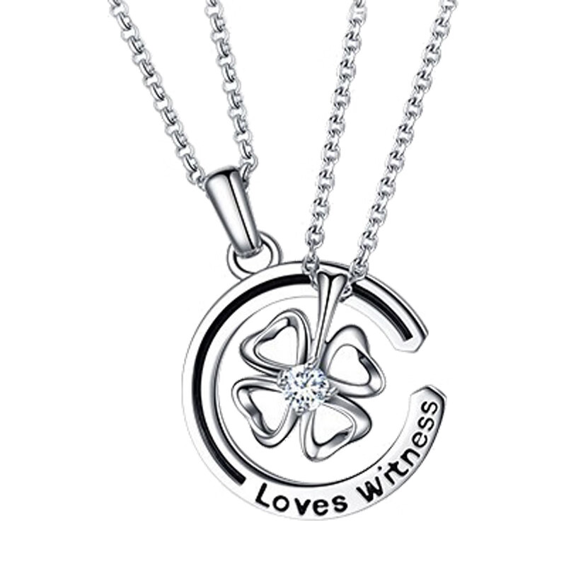 卡蒂罗四叶草情吊坠项链