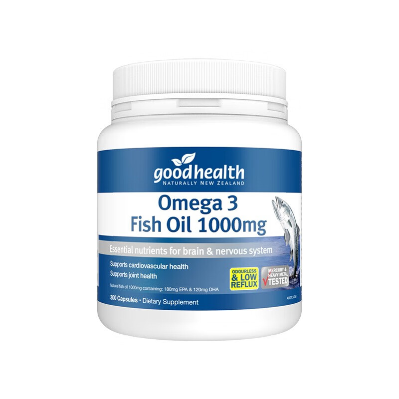 好健康 无腥味 深海鱼油软胶囊