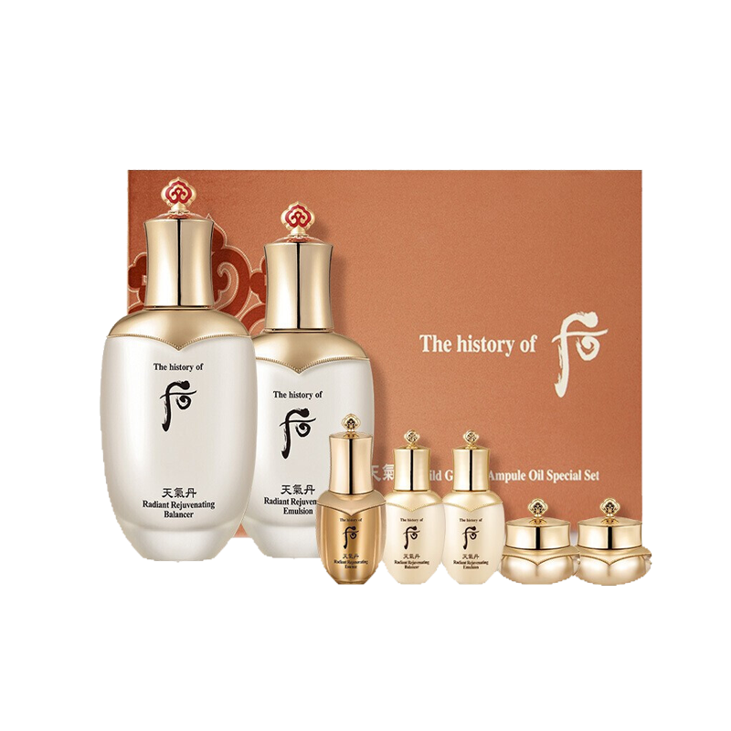 后 天气丹花献光彩紧颜护肤礼盒