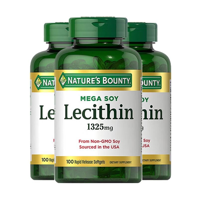 自然之宝 美国进口卵磷脂胶囊