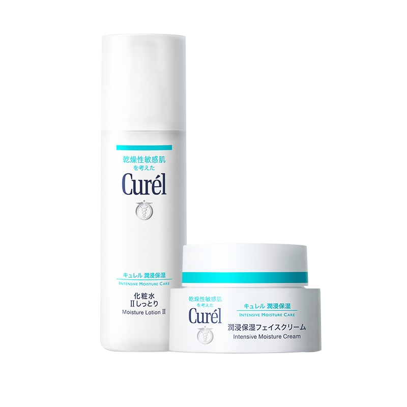 珂润 保湿水霜套装