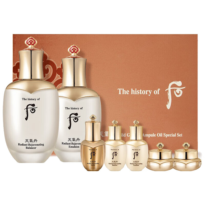 后 天气丹花献光彩紧颜护肤套装