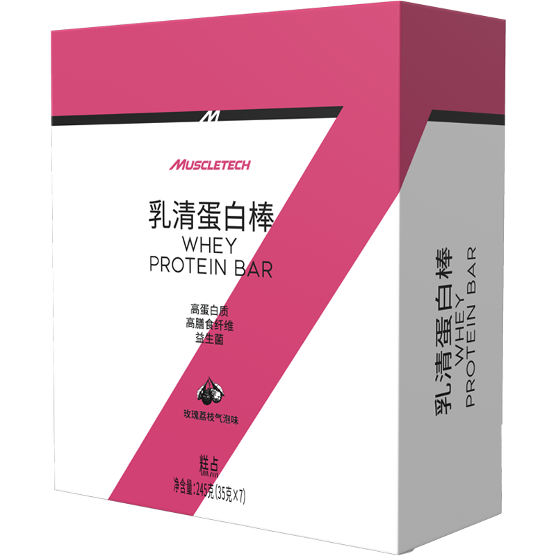 肌肉科技 益生菌 蛋白棒