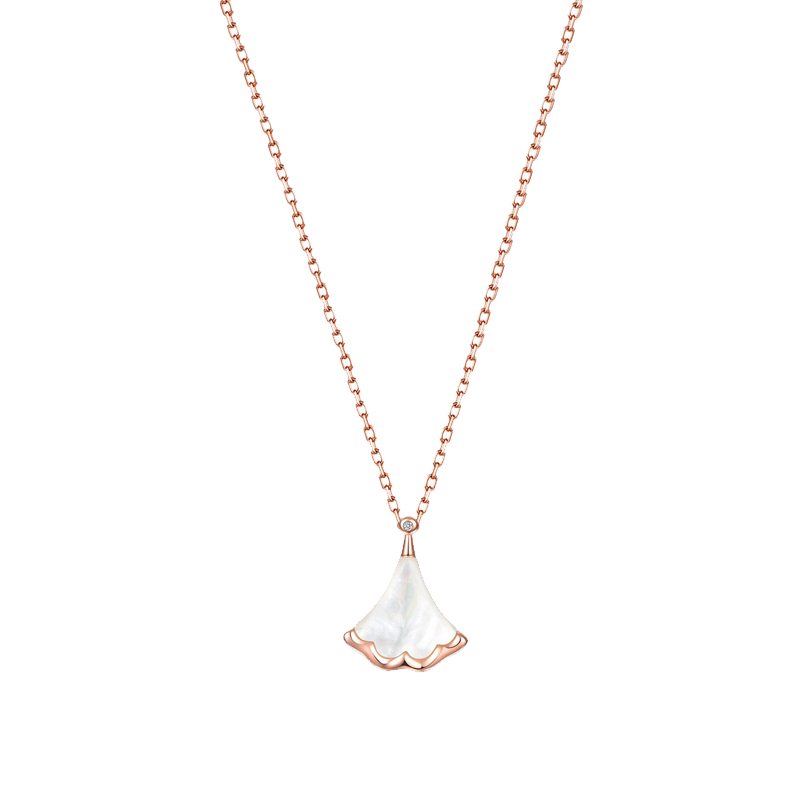 N2it 母贝白裙 项链