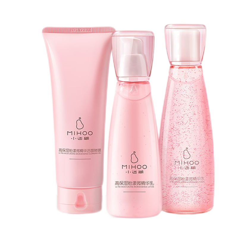 小迷糊 弹滑玫瑰护肤套装