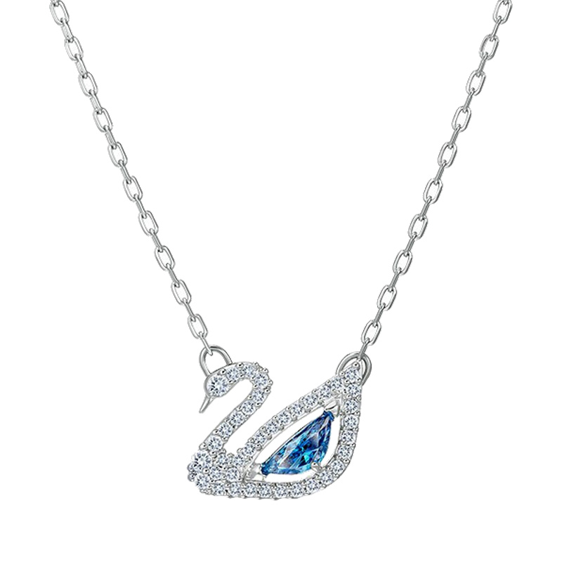 施华洛世奇蓝调天鹅项链