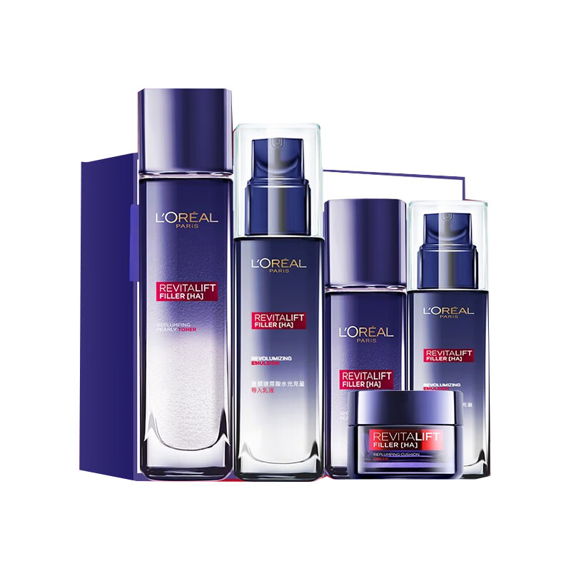 欧莱雅 弹润淡纹 护肤套装