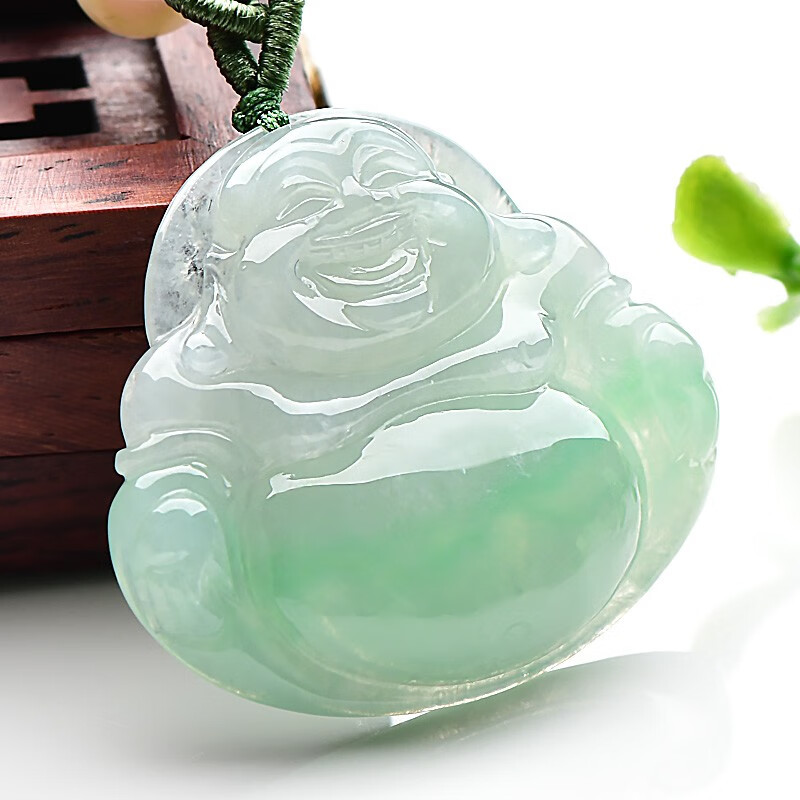 千载一玉 弥勒佛翡翠吊坠