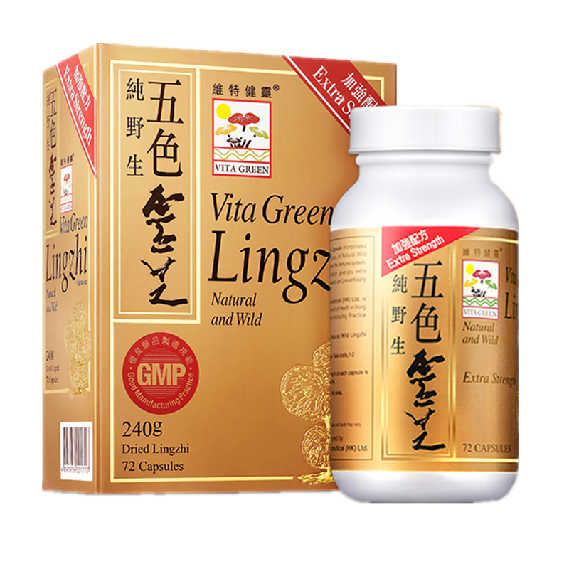 维特健灵 天然 灵芝胶囊