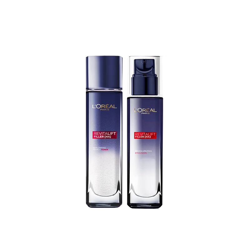 欧莱雅 复颜玻尿酸水光充盈套装