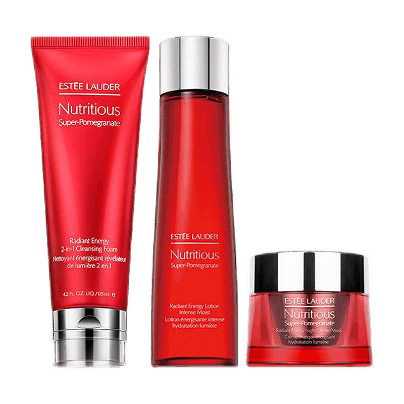 雅诗兰黛 红石榴清洁护肤套装