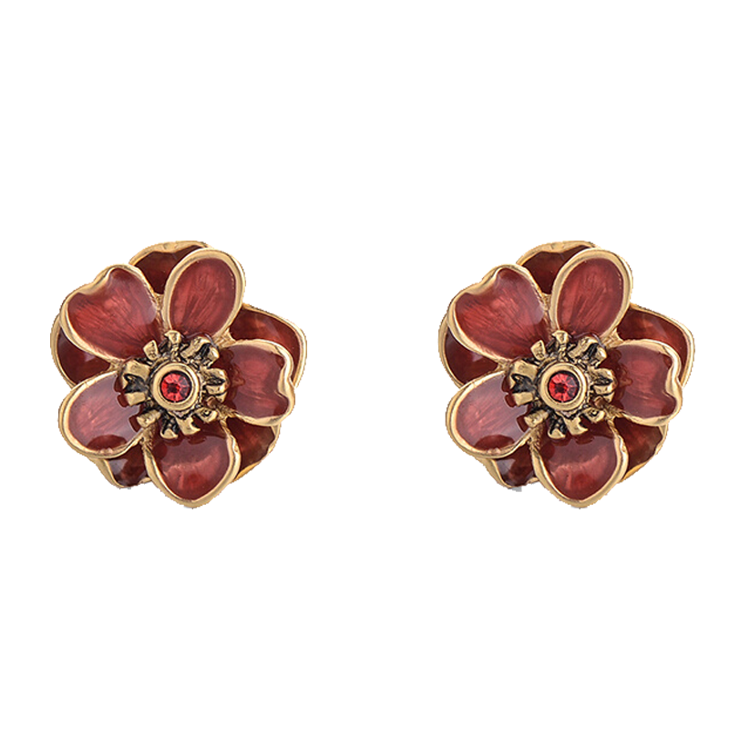 翡拉拉 木棉花系列耳钉