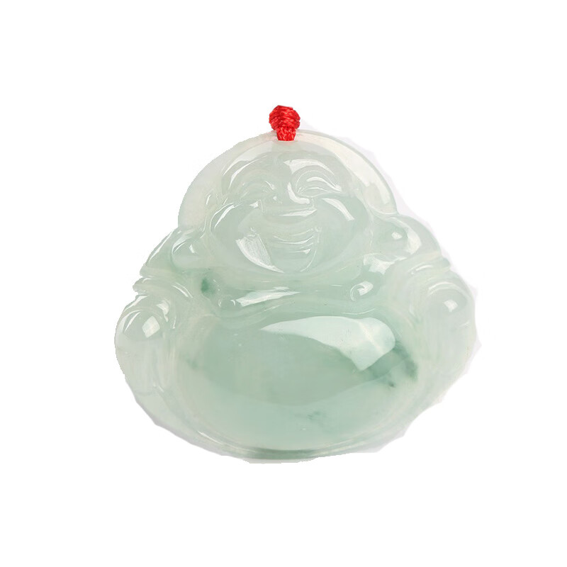 凤禧珠宝弥勒佛公翡翠吊坠