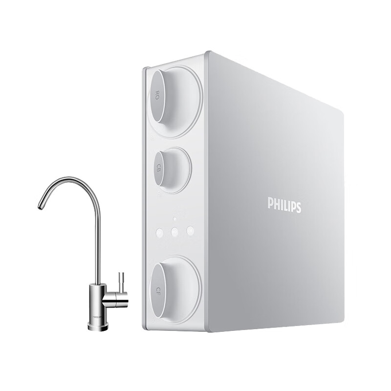 飞利浦 纯白色厨下式净水器