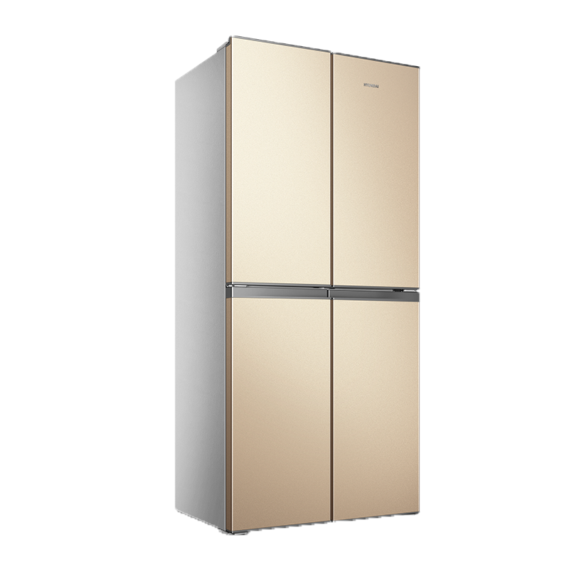 现代 大容量四开门冰箱