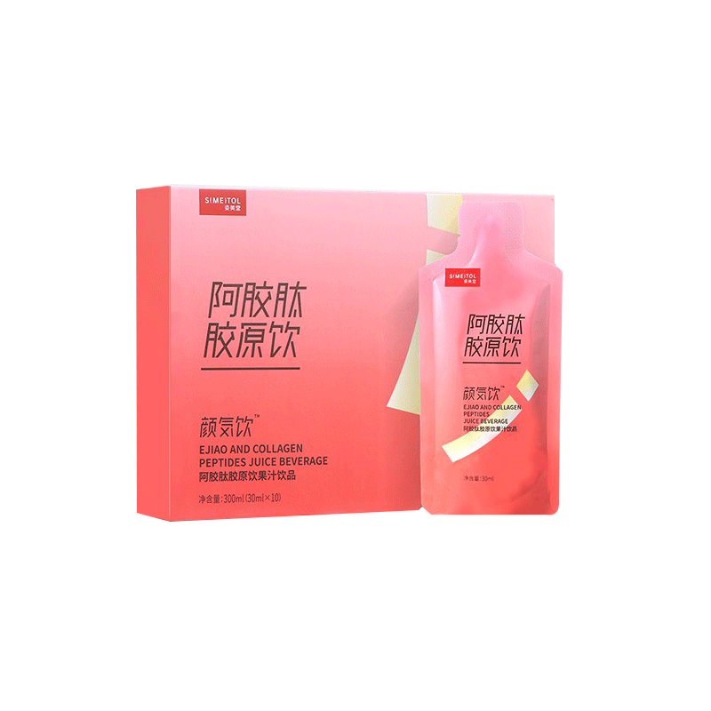 姿美堂 阿胶胶原蛋白肽液态饮