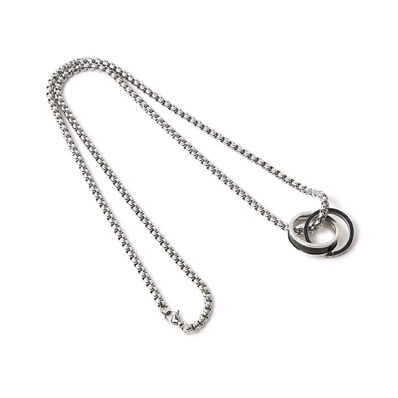 古由卡 环环相扣 嘻哈项链