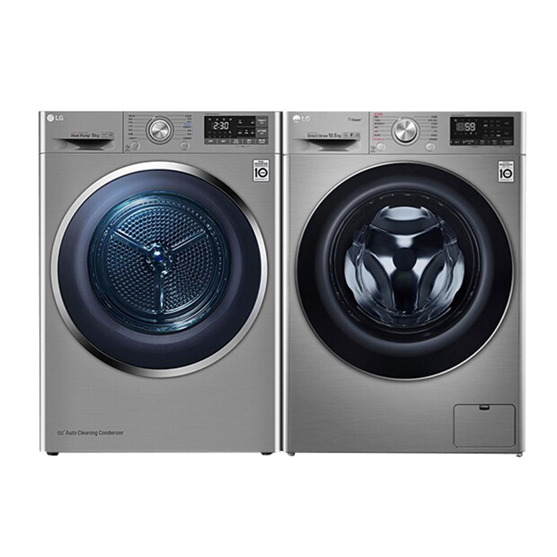 LG 蒸汽洗变频洗烘套装