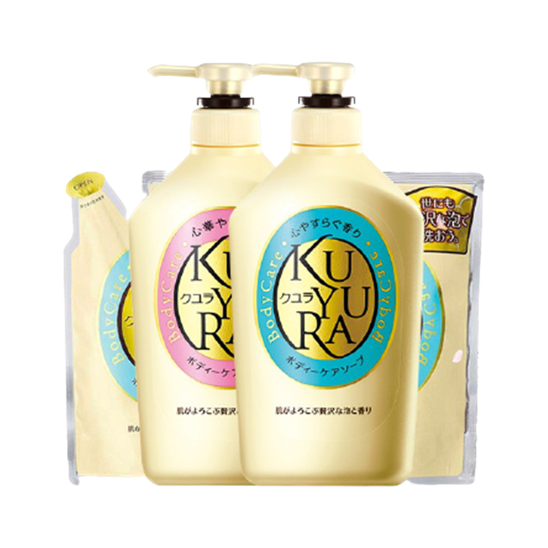 可悠然 美肌沐浴露套装