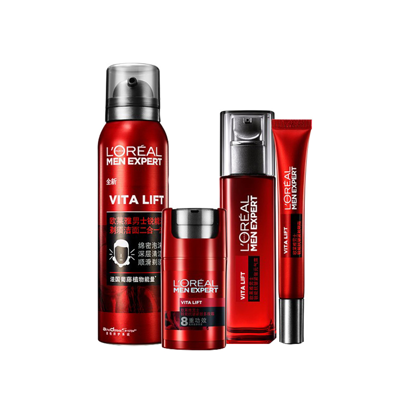 欧莱雅 男士锐能紧致护肤套装