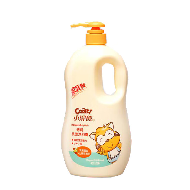 小浣熊 温和 儿童沐浴露
